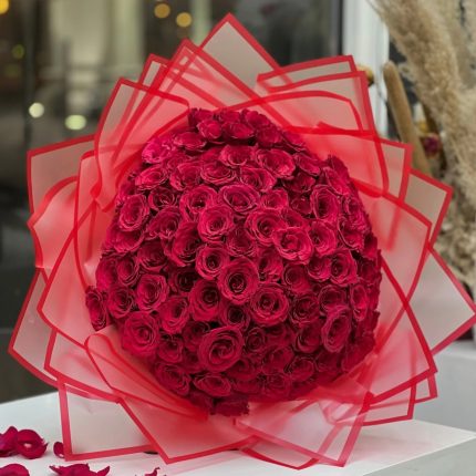 Be My Valentine| Fresh Red Roses Bouquet