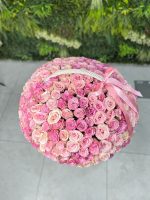 Romantic Affection-Rose-Flower Gift Basket