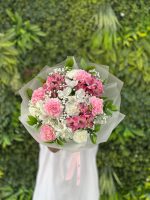Blushing Pink Bouquet - Image 2
