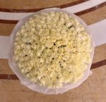 151 White Roses Bouquet - Image 3