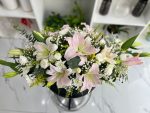 Peaceful Pink Lilies & Mix Flowers Basket - Image 3