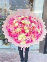 Rosé Elegance Grandeur Bouquet - Image 2