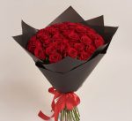 Crimson Passion Bouquet/50 Red Roses