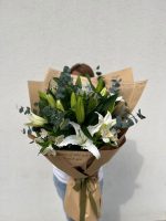 Pure Serenity Lily Bouquet - Image 2