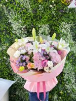 Blushing Lily Garden Bouquet
