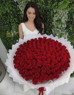 Velvet Devotion Boquet/ 151 roses