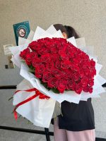 61 Scarlet Promises Bouquet
