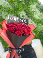 Forever in Love Bouquet /Red Roses - Image 3