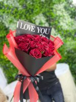 Forever in Love Bouquet /Red Roses