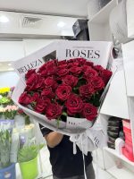 Crimson Romance Bouquet/30 Red Roses - Image 2