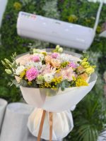 Blush Garden Whisper mix Bouquet - Image 2