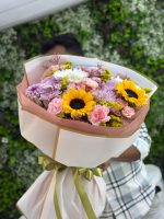 Blushing Love Story /mix Flowers - Image 2