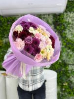 Lavender Blush Harmony Bouquet/Fersh Mix Flowers - Image 4