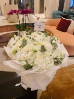 Ivory Elegance Bouquet/Mix Flowers - Image 2