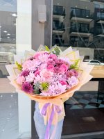 Lavender Bloom Symphony Bouquet/Mix Flowers