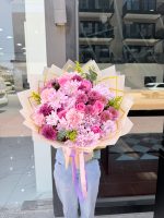 Lavender Bloom Symphony Bouquet/Mix Flowers - Image 3