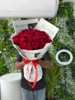 Crimson Elegance Bouquet/30 Red Roses