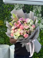 Pastel Lily Garden Bouquet/Mix Flowers - Image 3