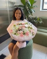 Rosé Petal Reverie Bouquet/Mix Flowers