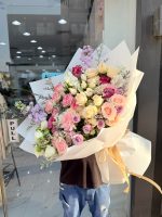 Lavender Love Affair Bouquet/Mix Flowers - Image 2