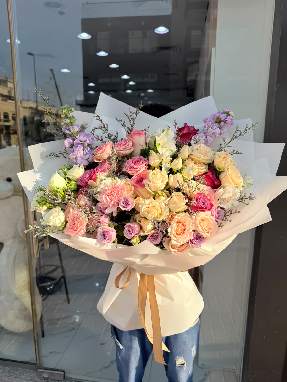 WhatsApp Image 2026-09-18 at 2.34.17 PM Lavender Love Affair Bouquet/Mix Flowers - Image 1
