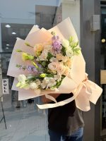 Peachy Lavender Grace Bouquet - Image 2