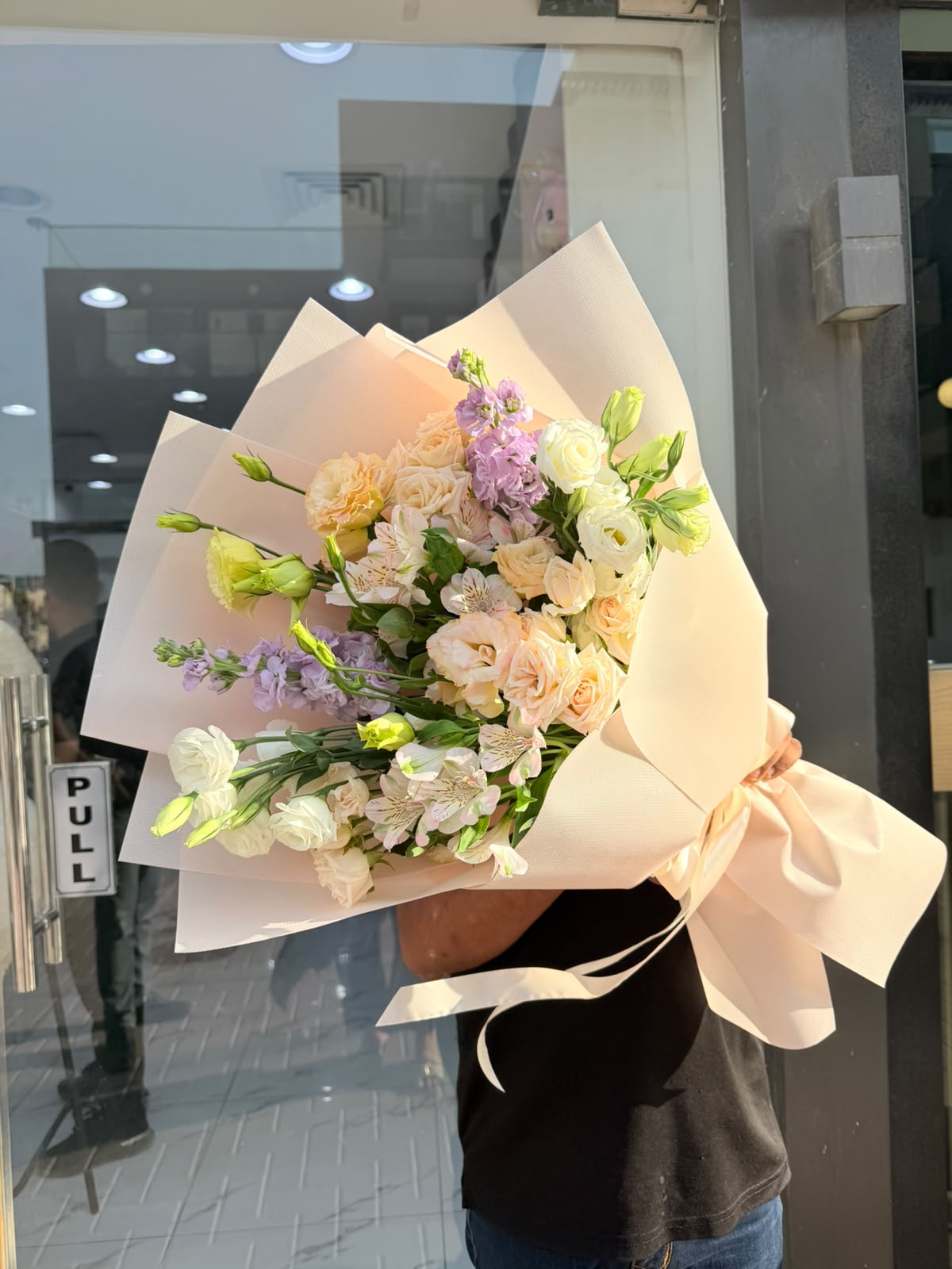 WhatsApp Image 2026-09-18 at 2.34.22 PM (1) Peachy Lavender Grace Bouquet - Image 1