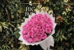 Pink Romance – 40 Pink Revival Roses Bouquet